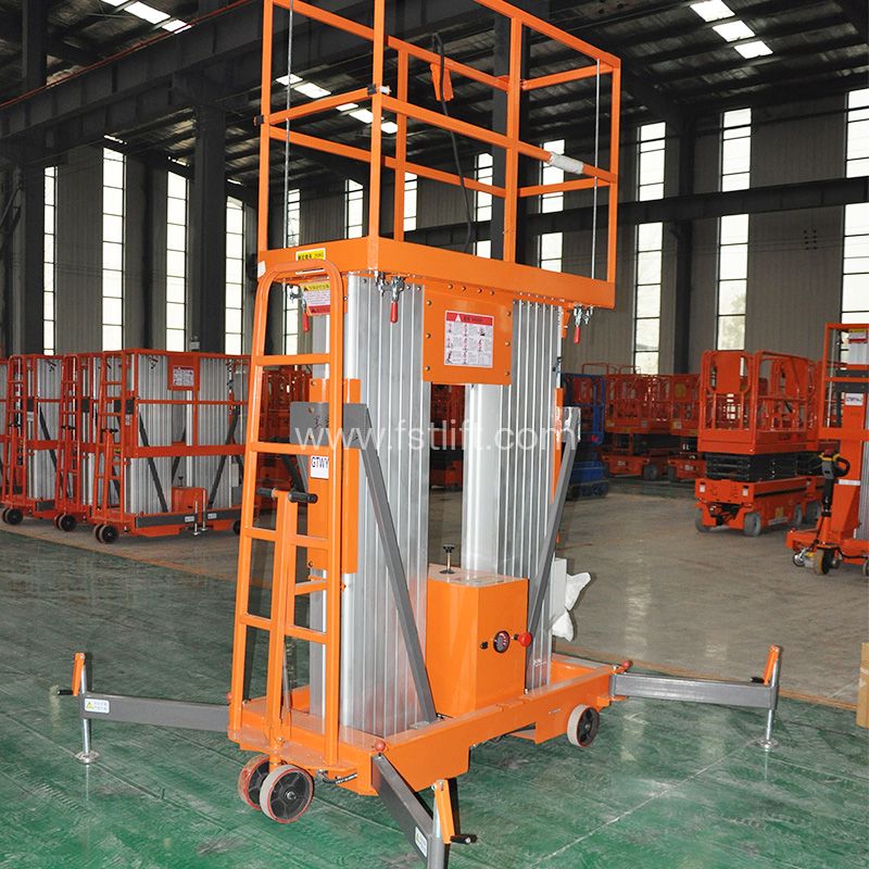Double Mast Aluminum Lift